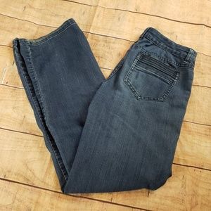 Prana Straight Leg Low Rise Blue Jeans